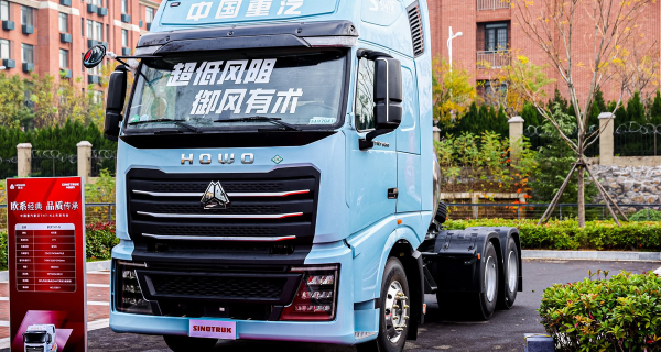 HOWO TH7-N Tractor Makes a Stunning Debut in Qingdao